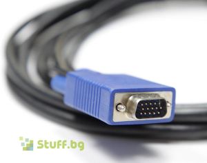 Mixed major brands KVM VGA Male to VGA with USB + PS/2 Male Cable