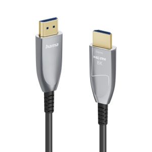 HAMA Оптичен HDMI кабел, ултра високоскоростен, AOC, сертифициран, 8K, алуминий, 10 м