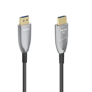 HAMA Оптичен HDMI кабел, ултра високоскоростен, AOC, сертифициран, 8K, алуминий, 10 м