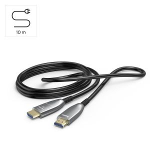 HAMA Оптичен HDMI кабел, ултра високоскоростен, AOC, сертифициран, 8K, алуминий, 10 м