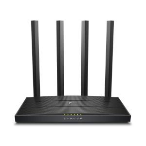 Безжичен рутер TP-Link Archer C6U AC1200, 2.4/5 GHz, 300 - 867Mbps, 10/100/1000
