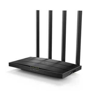 Безжичен рутер TP-Link Archer C6U AC1200, 2.4/5 GHz, 300 - 867Mbps, 10/100/1000