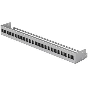 Ubiquiti UACC-Rack-Panel-Patch-Blank-24 Standalone insert that can be easily installed into an existing network equipment rack to create a clean, uniform aesthetic
