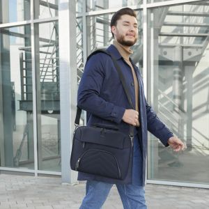 HAMA Чанта за лаптоп "Premium Lightweight", 40 - 41 см (15.6"- 16.2"), тъмносиня