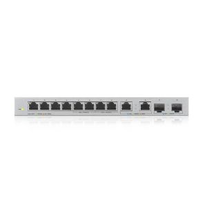 Суич ZYXEL XGS1010-12, 10 портов неуправляем, Gigabit, 2xSFP 