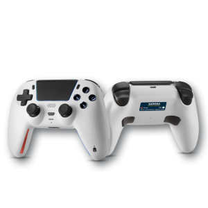 Безжичен геймпад Spartan Gear Sarissa за PC/PS4/PS5/Switch - Бял