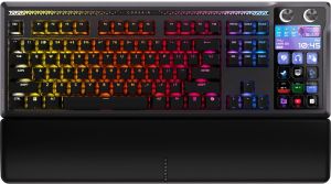 Геймърска механична клавиатура CORSAIR GALLEON 100 SD CRS MLX Pulse Switch - Black