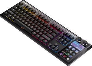 Геймърска механична клавиатура CORSAIR GALLEON 100 SD CRS MLX Pulse Switch - Black