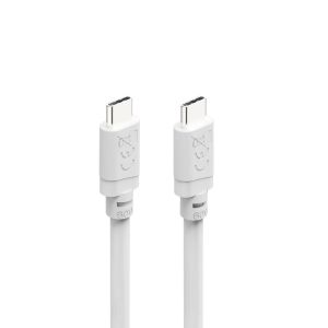 HAMA Кабел USB-C - USB-C, 60W, 2 м, бял