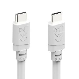 HAMA Кабел USB-C - USB-C, 60W, 2 м, бял