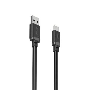 HAMA Кабел USB-A - USB-C, 2 м, черен