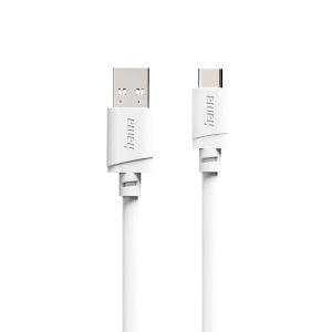 HAMA Кабел USB-A - USB-C, 2 м, бял