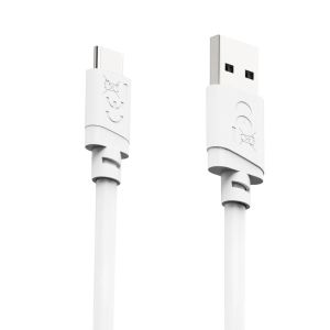 HAMA Кабел USB-A - USB-C, 2 м, бял