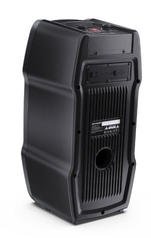 Тонколони Sharp Speakers PS-931, Xparty SING Party  2x6.5" speaker drivers + 2x2" tweeters, max 180 W, 13h play time by built in battery, Splashproof (IPX4), True wireless Stereo, 3.5mm Aux-in and USB MP3 playback with charging, BT 5.3