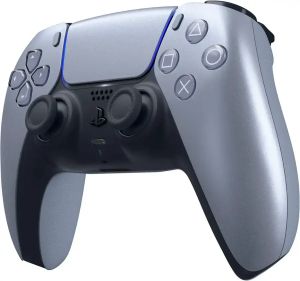 Безжичен геймпад Sony PS5 DualSense - Sterling Silver