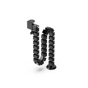 uRage Органайзер за кабели „Spine“, 130 см, черен