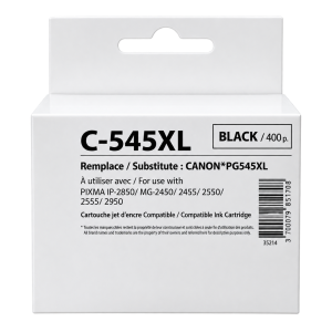 Мастилница CANON PG-545XL Black, Canon IP2850/ MG2450/MG2550/TS335x,  450k , Generink