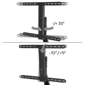 HAMA Стойка за TV Stand "Design" до 165см / 65"/, до 40 кг