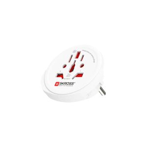 Skross адаптер 220V UK/US/World  към EU