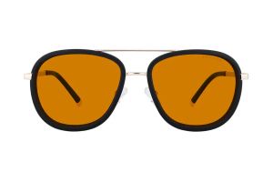 Компютърни очила GUNNAR Dume - Gold - Amber Max
