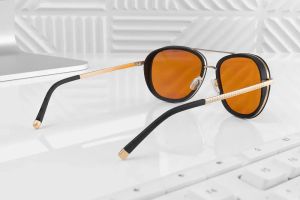 Компютърни очила GUNNAR Dume - Gold - Amber Max