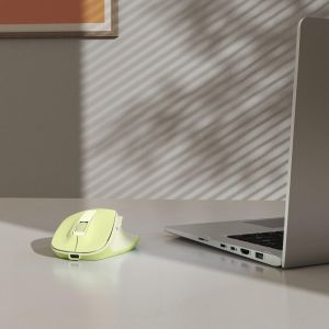HAMA Безжична оптична мишка WM-500 Recharge, зелена, 6 бут.,800/1200/1600 dpi, безшумна