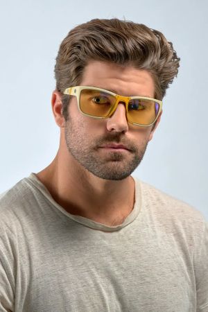 Компютърни очила GUNNAR Borderlands Ripper - Bandit Smoke - Amber