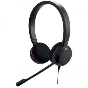 Слушалки с микрофон Jabra Evolve 20 UC Stereo USB-C/А Adapter
