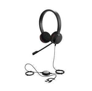 Слушалки с микрофон Jabra Evolve 20 UC Stereo USB-C/А Adapter