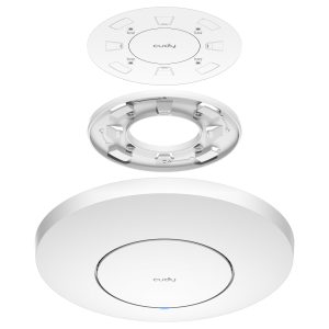 Безжична точка за достъп  Cudy AP3000, AX3000, 2.4/5 GHz, 571 - 2402 Mbps, 1× 2.5 Gbps, DC Adapter