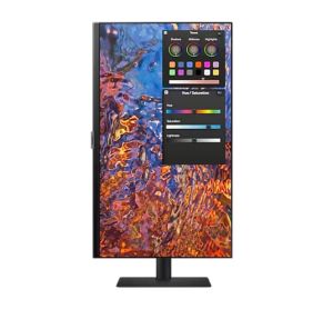 Монитор Samsung 27B800, 27" IPS LED, 60 Hz, 5 ms GTG, 3840x2160, 300 cd/m2, Flicker Free, PBP, PIP, USB-C 90W, 3xUSB 3.0, Display Port 1.4, 2xHDMI 2.2, Black + Logitech MK250 - Graphite - USINTL