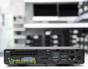 Реновиран настолен компютър HP EliteDesk 705 G3 DM AMD A12 PRO-9800E 8GB 256GB SSD