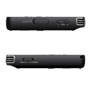 Диктофон Sony ICD-PX470, 4GB, stereo, Memory card slot micro SD, Direct USB, black