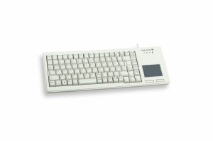 Жична индустриална клавиатура CHERRY G84-5500 XS с тъч пад, бяла