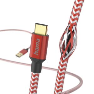 Кабел за зареждане "Reflective" USB-A - USB-C, 201559