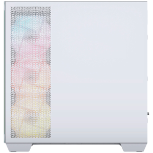 Corsair 2800X RS-R ARGB Panoramic Glass Micro-ATX Case, White