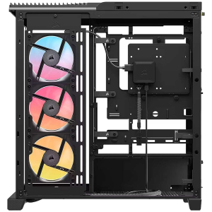CORSAIR FRAME 4500X LX-R RGB Tempered Glass Mid-Tower, Black