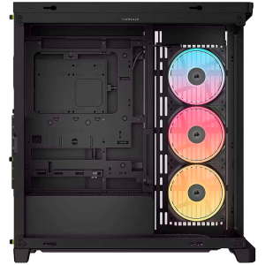 CORSAIR FRAME 4500X LX-R RGB Tempered Glass Mid-Tower, Black