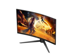 Монитор AOC C32G4Z, 31.5" Curved 1500R, VA, WLED, 1920x1080@260Hz (OC, Native 240Hz), 4ms GtG, 0.3ms MPRT, 300cd m/2, 3500:1, Adaptive Sync, FlickerFree, Anti Blue Light, 5Wx2, Tilt, Height Adjust, Swivel, 2xHDMI, DP