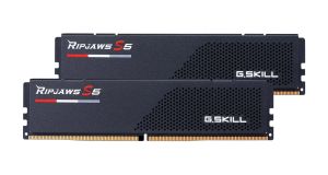 Памет G.SKILL Ripjaws S5 Black 128GB(2x64GB) DDR5 6400MHz, CL36 - Intel XMP