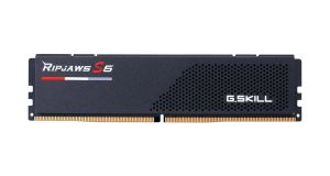 Памет G.SKILL Ripjaws S5 Black 128GB(2x64GB) DDR5 6400MHz, CL36 - Intel XMP