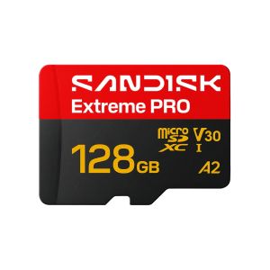 Sandisk карта Extreme Pro uSD microSDXC 128GB,  250MB/s & 120MB/s  U3 V30 UHS-I