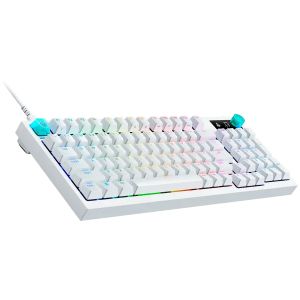 Геймърска механична клавиатура Logitech G316 X 98 - Hot-Swappable Tactile Switch - White