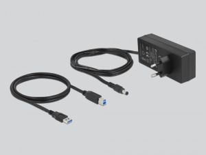 USB-А хъб, 7 порта, DELOCK-63669