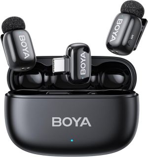 Безжична микрофонна система BOYA Mini 2-02 с USB-C