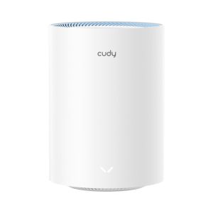 Безжична Mesh система Cudy M1200 2, AC1200 Dual Band, 2.4/5 GHz, 300 -  867 Mbps, 2 броя