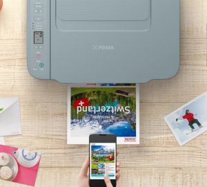 Мастилоструйно многофункционално устройство Canon PIXMA TS3752i All-In-One, Blue