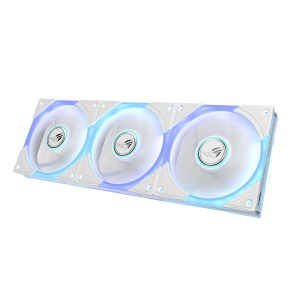 Комплект Вентилатори 3в1 ASUS ROG Eurux GR120 ARGB Reverse White Edition