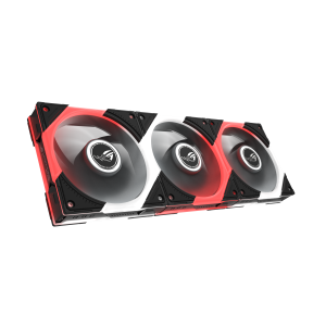 Комплект Вентилатори 3в1 ASUS ROG Eurux GR120 ARGB Reverse Black Edition
