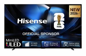 Телевизор Hisense, 100''U7SE,ULED Smart, FALD, 165Hz, 5000:1,Quantum Dot, Dolby vision IQ,Vidaa, ADS, Black